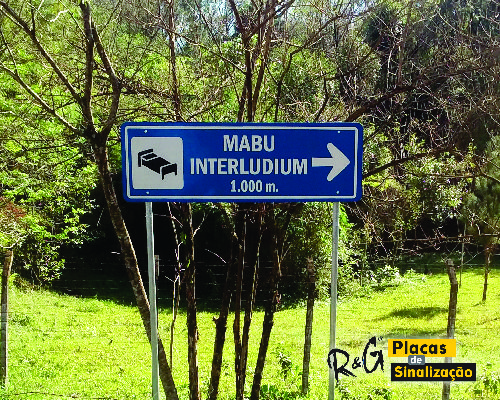 PLACA INDICATIVA DE HOTEL