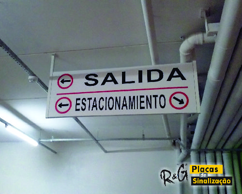 acesso ao outro estacionamento